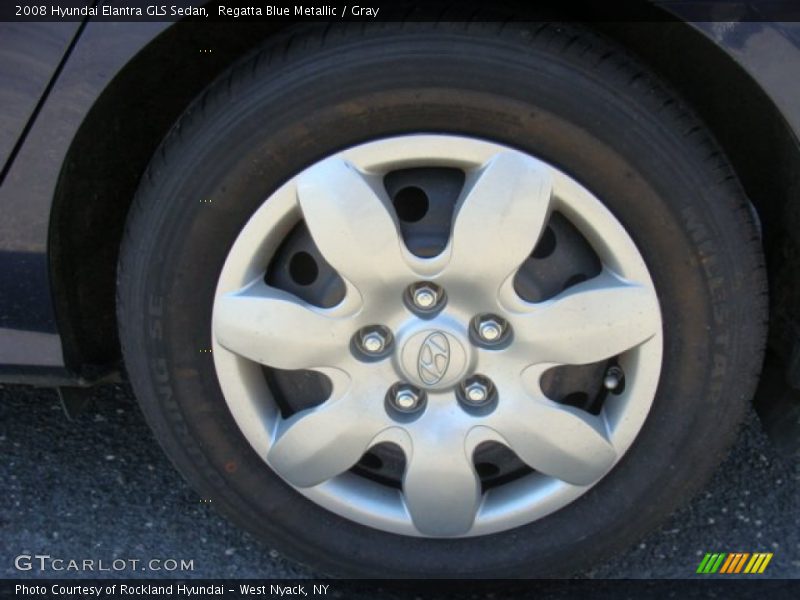 Regatta Blue Metallic / Gray 2008 Hyundai Elantra GLS Sedan