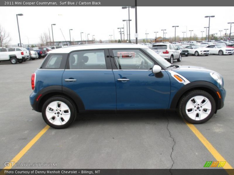 Surf Blue / Carbon Black 2011 Mini Cooper Countryman