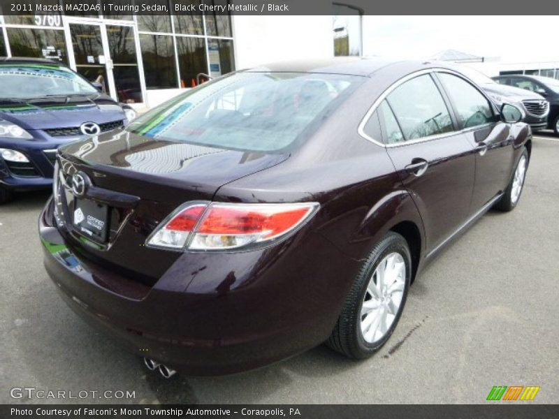 Black Cherry Metallic / Black 2011 Mazda MAZDA6 i Touring Sedan