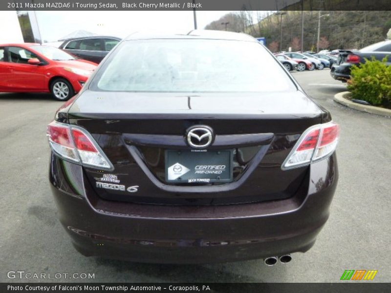 Black Cherry Metallic / Black 2011 Mazda MAZDA6 i Touring Sedan