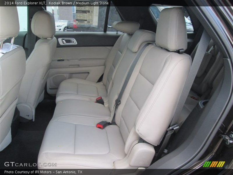 Kodiak Brown / Medium Light Stone 2014 Ford Explorer XLT