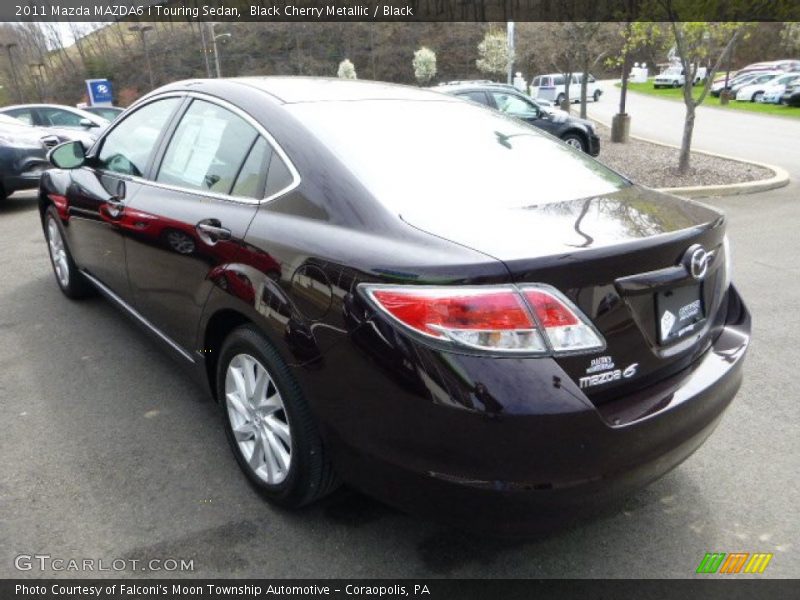 Black Cherry Metallic / Black 2011 Mazda MAZDA6 i Touring Sedan