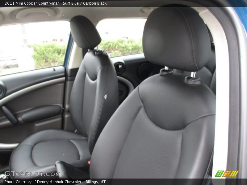 Surf Blue / Carbon Black 2011 Mini Cooper Countryman