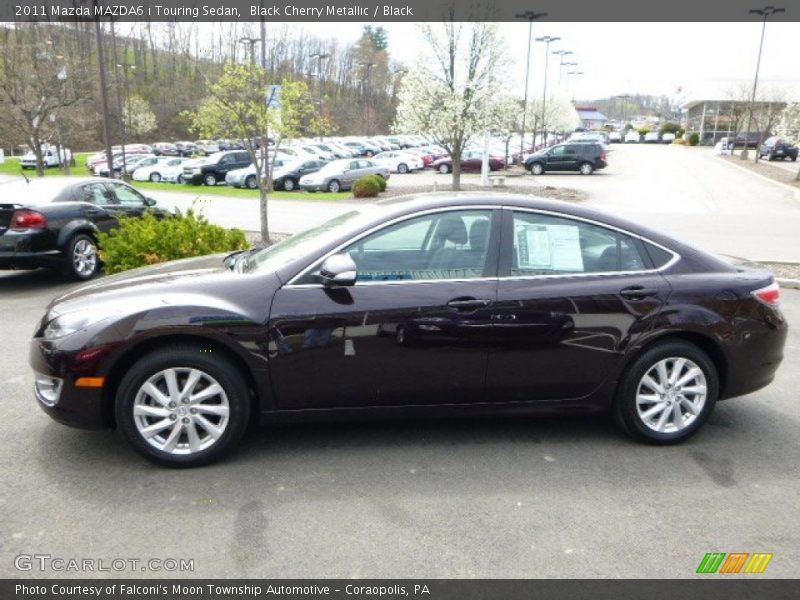 Black Cherry Metallic / Black 2011 Mazda MAZDA6 i Touring Sedan