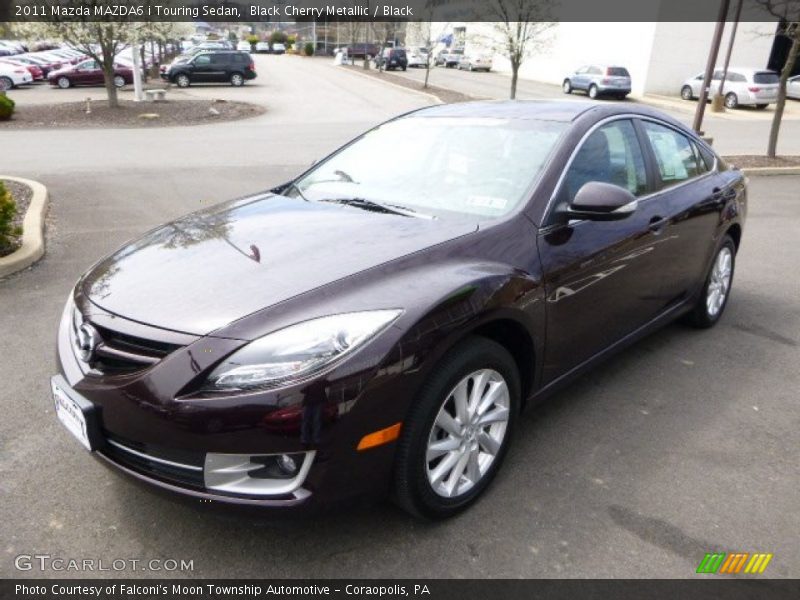 Black Cherry Metallic / Black 2011 Mazda MAZDA6 i Touring Sedan