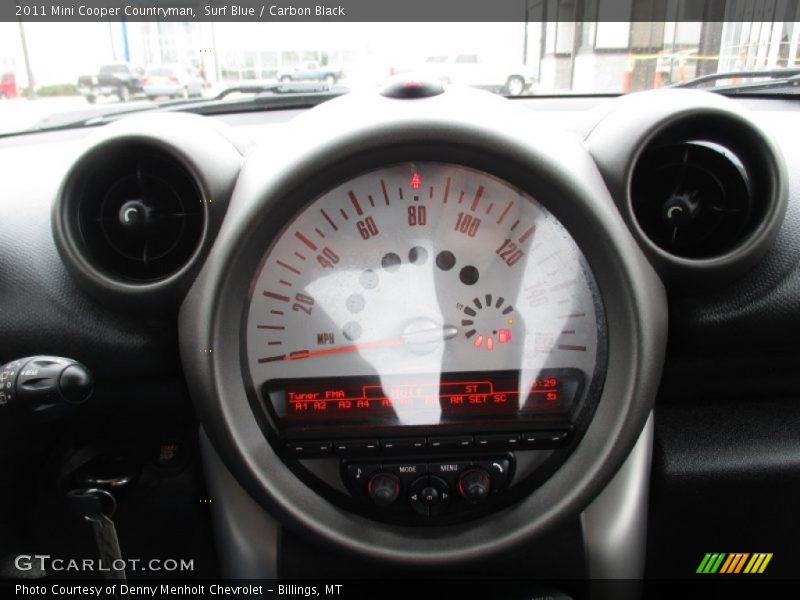 Surf Blue / Carbon Black 2011 Mini Cooper Countryman
