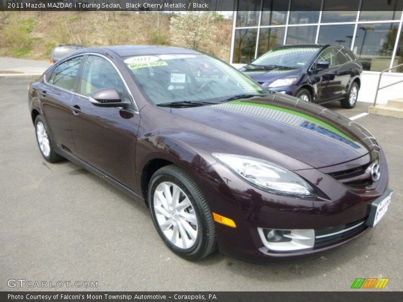 Black Cherry Metallic / Black 2011 Mazda MAZDA6 i Touring Sedan
