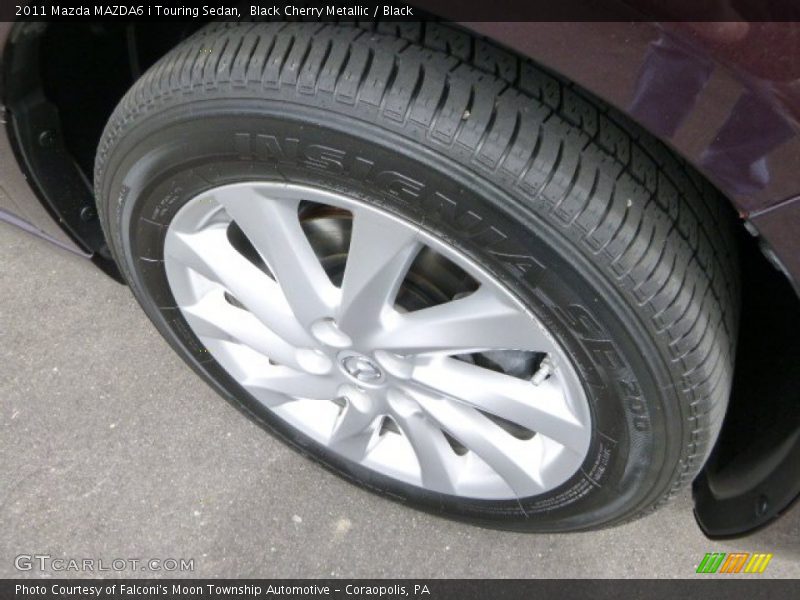 Black Cherry Metallic / Black 2011 Mazda MAZDA6 i Touring Sedan