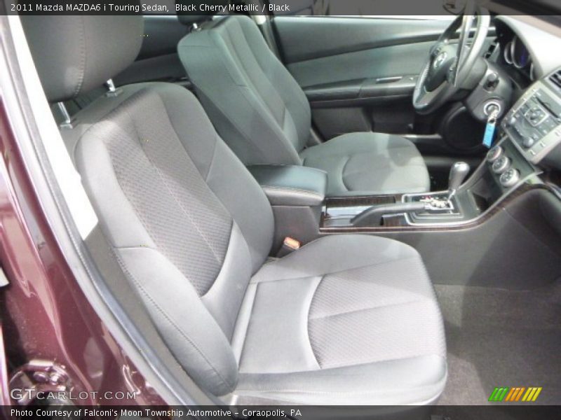 Black Cherry Metallic / Black 2011 Mazda MAZDA6 i Touring Sedan