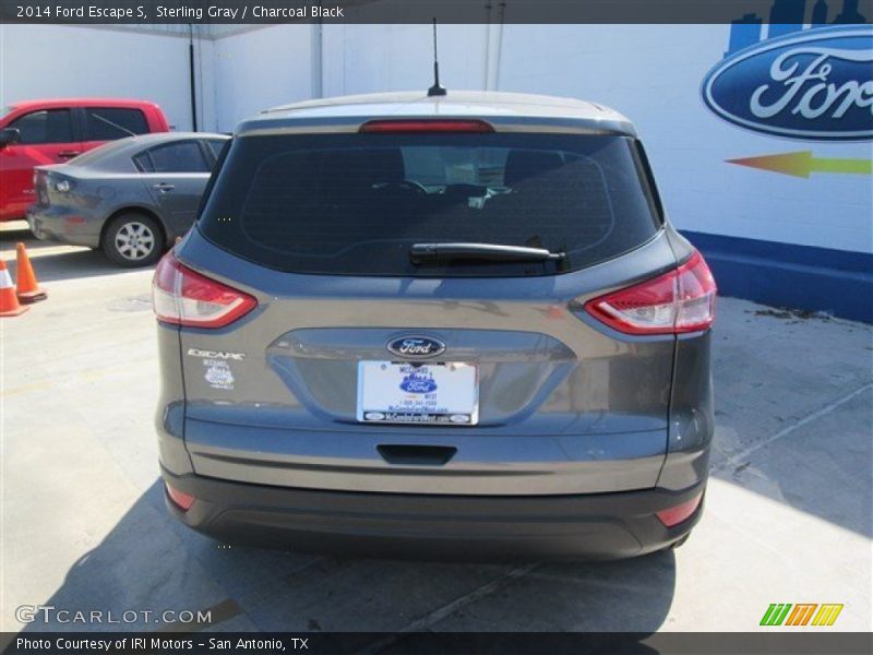 Sterling Gray / Charcoal Black 2014 Ford Escape S