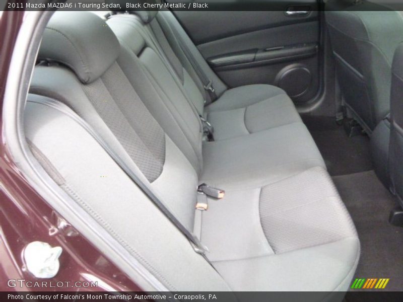 Black Cherry Metallic / Black 2011 Mazda MAZDA6 i Touring Sedan