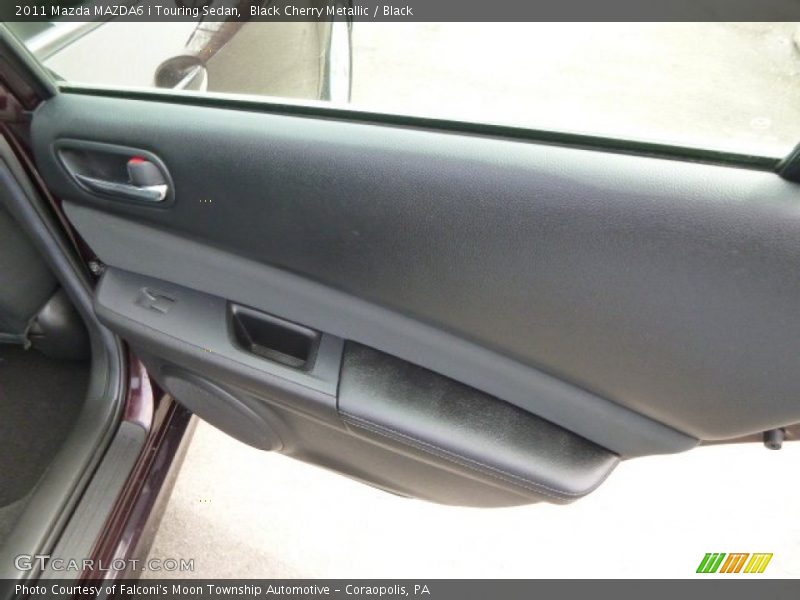 Black Cherry Metallic / Black 2011 Mazda MAZDA6 i Touring Sedan