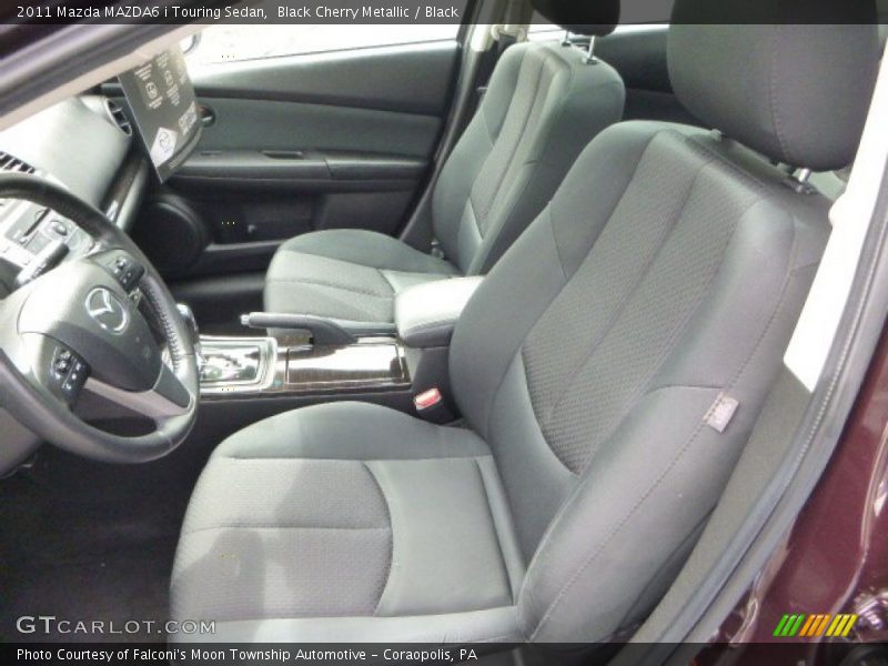 Black Cherry Metallic / Black 2011 Mazda MAZDA6 i Touring Sedan