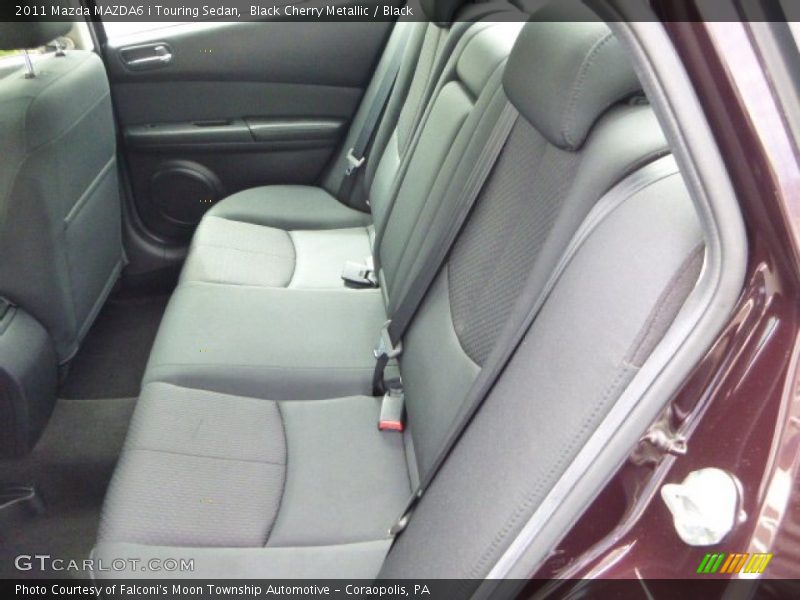 Black Cherry Metallic / Black 2011 Mazda MAZDA6 i Touring Sedan