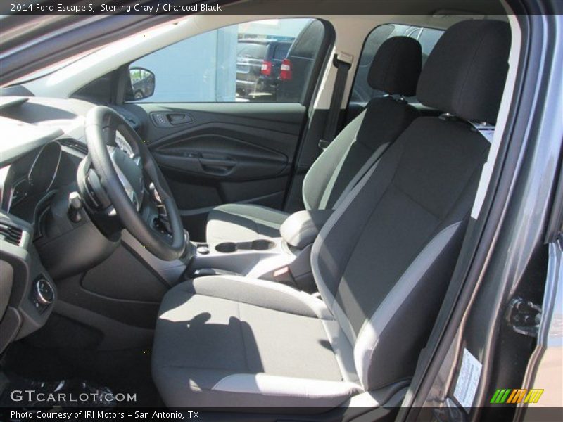 Sterling Gray / Charcoal Black 2014 Ford Escape S