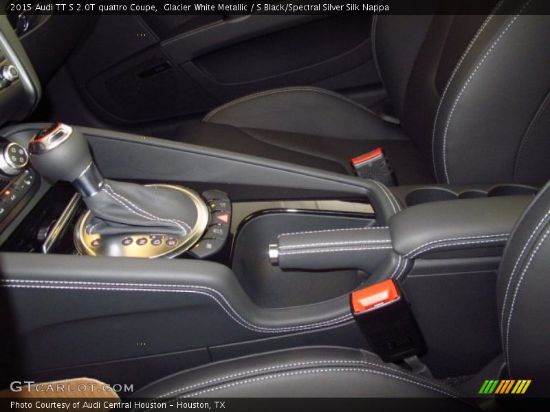  2015 TT S 2.0T quattro Coupe S Black/Spectral Silver Silk Nappa Interior
