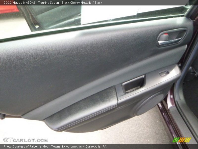 Black Cherry Metallic / Black 2011 Mazda MAZDA6 i Touring Sedan