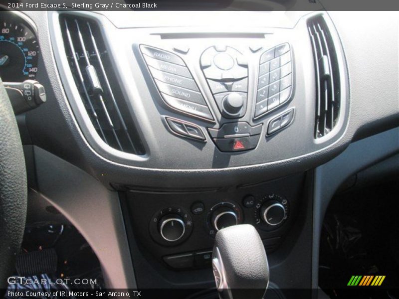 Sterling Gray / Charcoal Black 2014 Ford Escape S