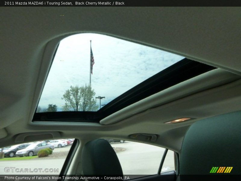 Black Cherry Metallic / Black 2011 Mazda MAZDA6 i Touring Sedan