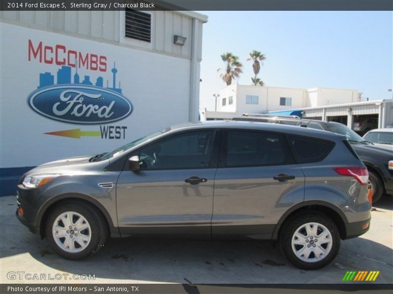 Sterling Gray / Charcoal Black 2014 Ford Escape S