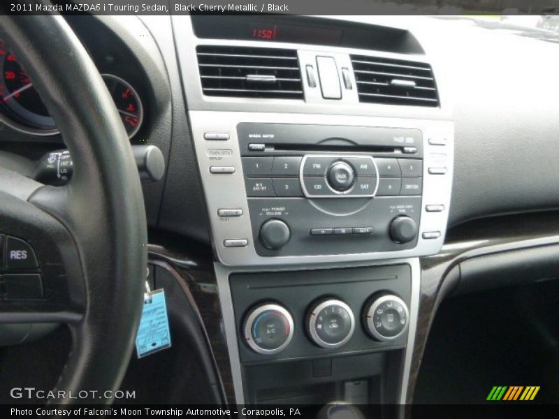 Black Cherry Metallic / Black 2011 Mazda MAZDA6 i Touring Sedan