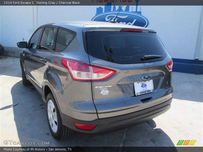 Sterling Gray / Charcoal Black 2014 Ford Escape S