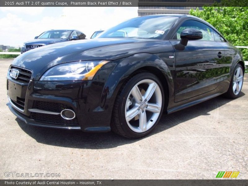Phantom Black Pearl Effect / Black 2015 Audi TT 2.0T quattro Coupe