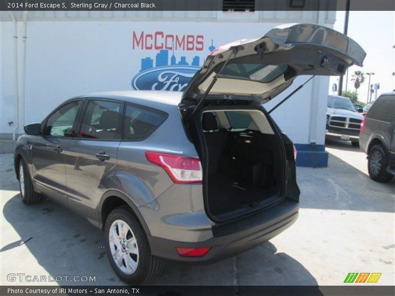 Sterling Gray / Charcoal Black 2014 Ford Escape S