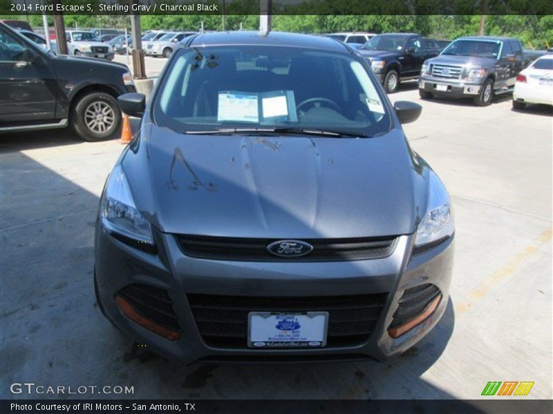 Sterling Gray / Charcoal Black 2014 Ford Escape S