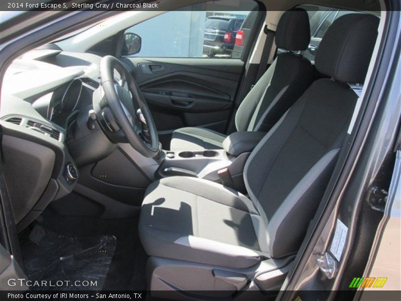Sterling Gray / Charcoal Black 2014 Ford Escape S