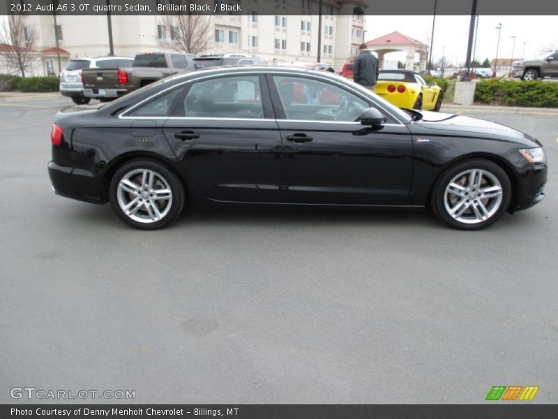 Brilliant Black / Black 2012 Audi A6 3.0T quattro Sedan