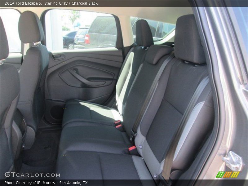 Sterling Gray / Charcoal Black 2014 Ford Escape S