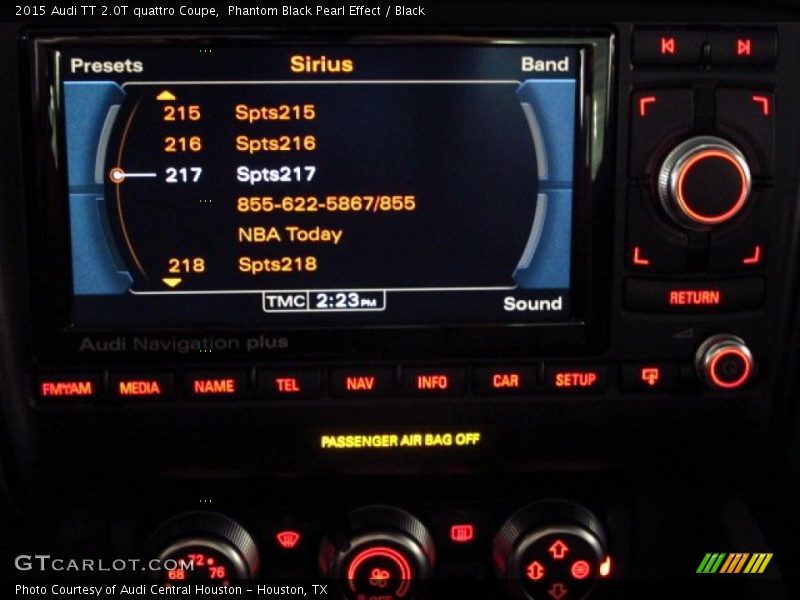 Phantom Black Pearl Effect / Black 2015 Audi TT 2.0T quattro Coupe