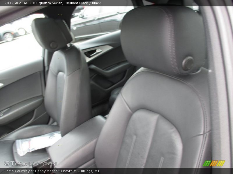 Brilliant Black / Black 2012 Audi A6 3.0T quattro Sedan