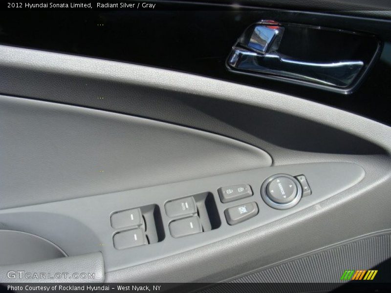 Radiant Silver / Gray 2012 Hyundai Sonata Limited