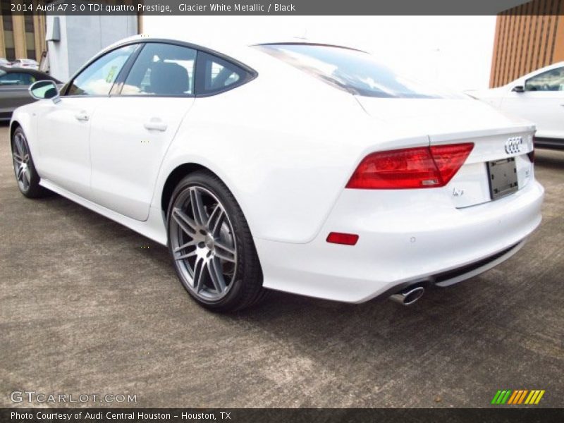 Glacier White Metallic / Black 2014 Audi A7 3.0 TDI quattro Prestige