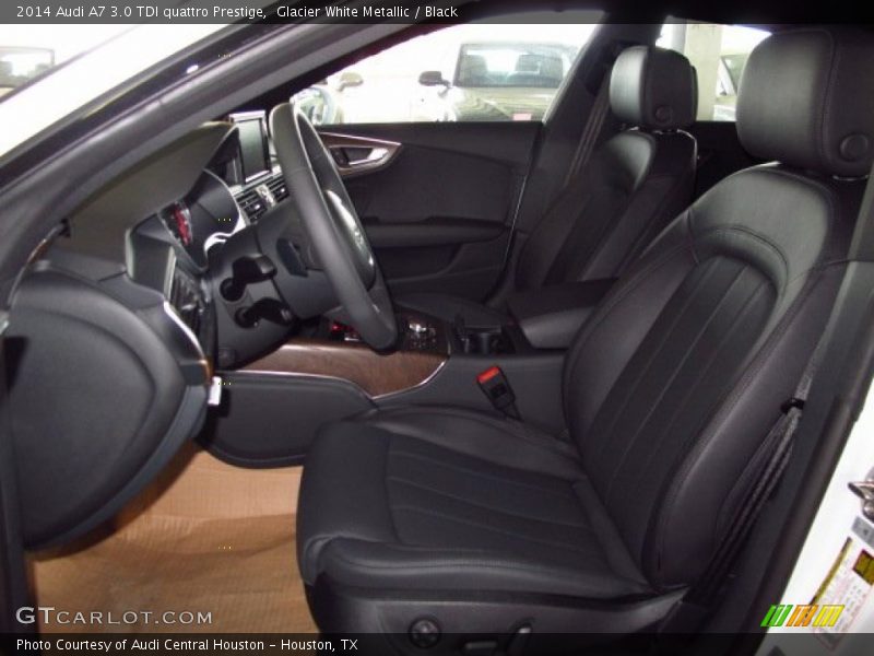 Front Seat of 2014 A7 3.0 TDI quattro Prestige