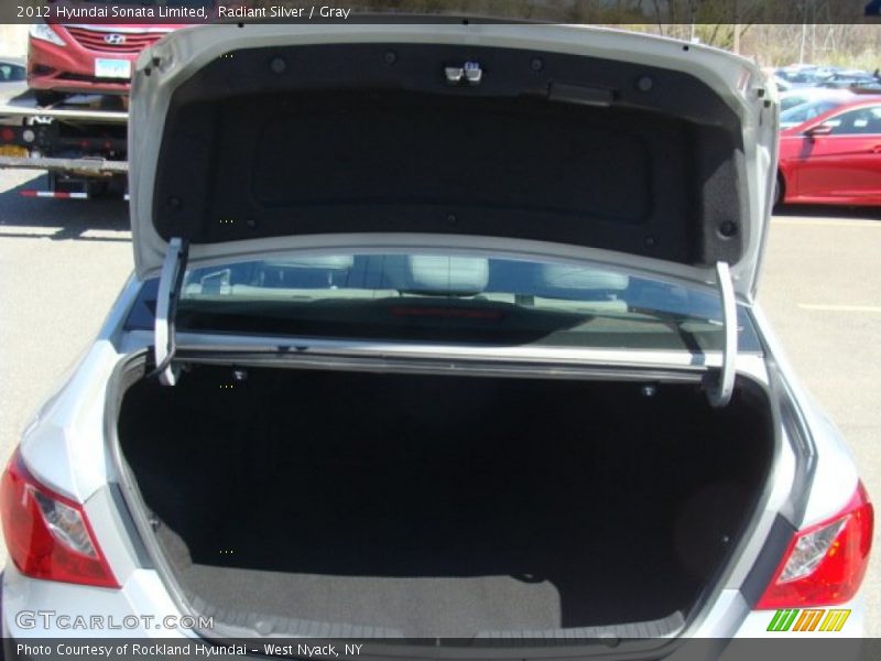 Radiant Silver / Gray 2012 Hyundai Sonata Limited