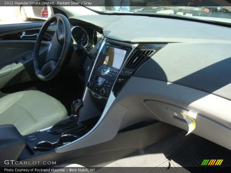 Radiant Silver / Gray 2012 Hyundai Sonata Limited