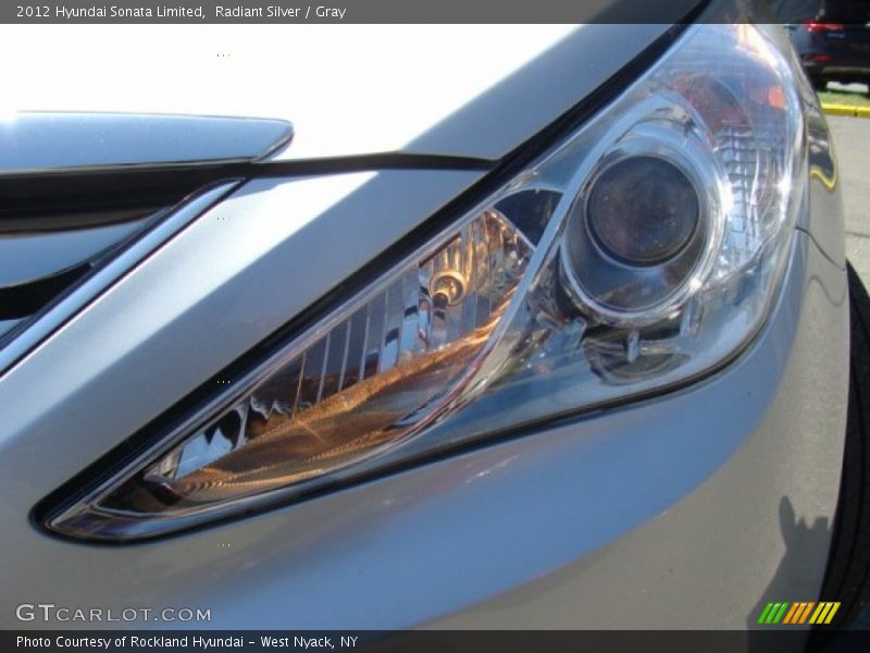 Radiant Silver / Gray 2012 Hyundai Sonata Limited
