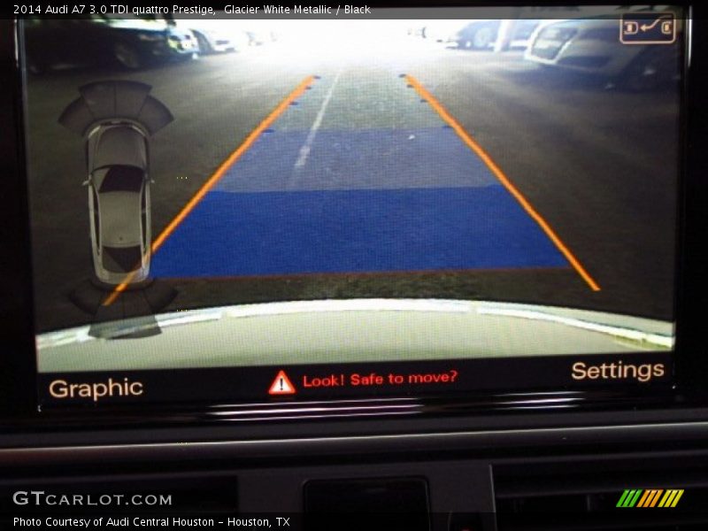 Glacier White Metallic / Black 2014 Audi A7 3.0 TDI quattro Prestige