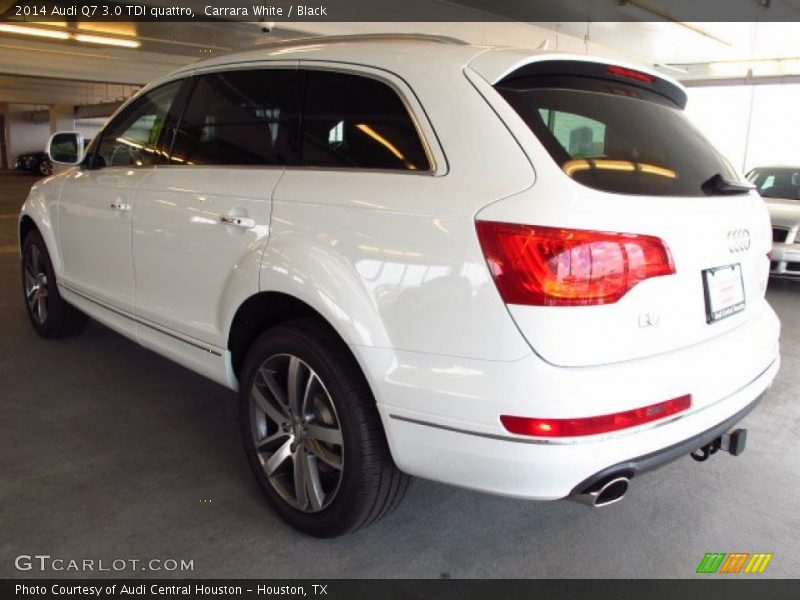 Carrara White / Black 2014 Audi Q7 3.0 TDI quattro