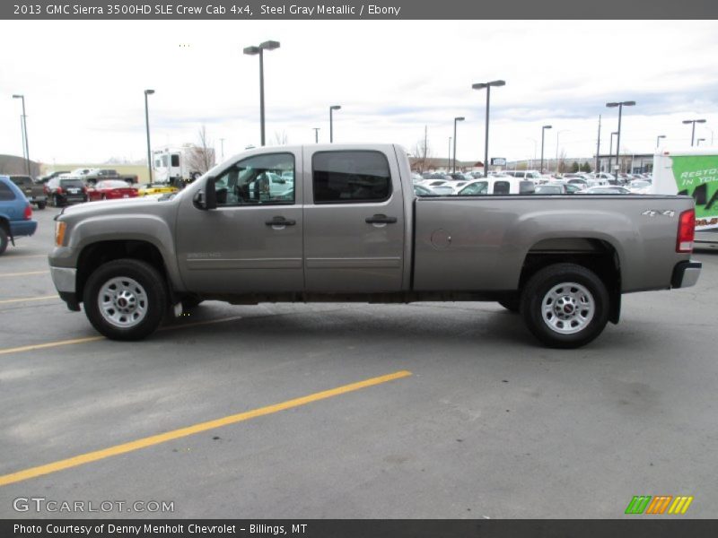  2013 Sierra 3500HD SLE Crew Cab 4x4 Steel Gray Metallic