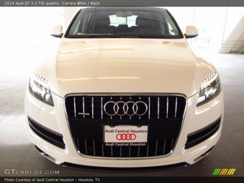 Carrara White / Black 2014 Audi Q7 3.0 TDI quattro