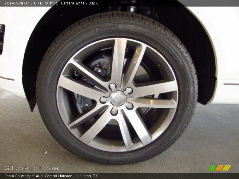 Carrara White / Black 2014 Audi Q7 3.0 TDI quattro
