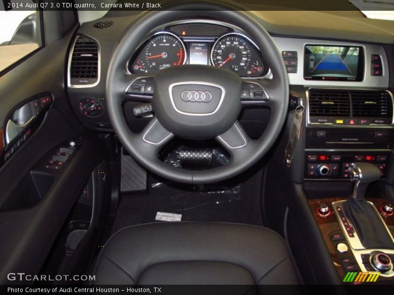 Carrara White / Black 2014 Audi Q7 3.0 TDI quattro