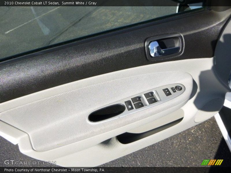 Summit White / Gray 2010 Chevrolet Cobalt LT Sedan