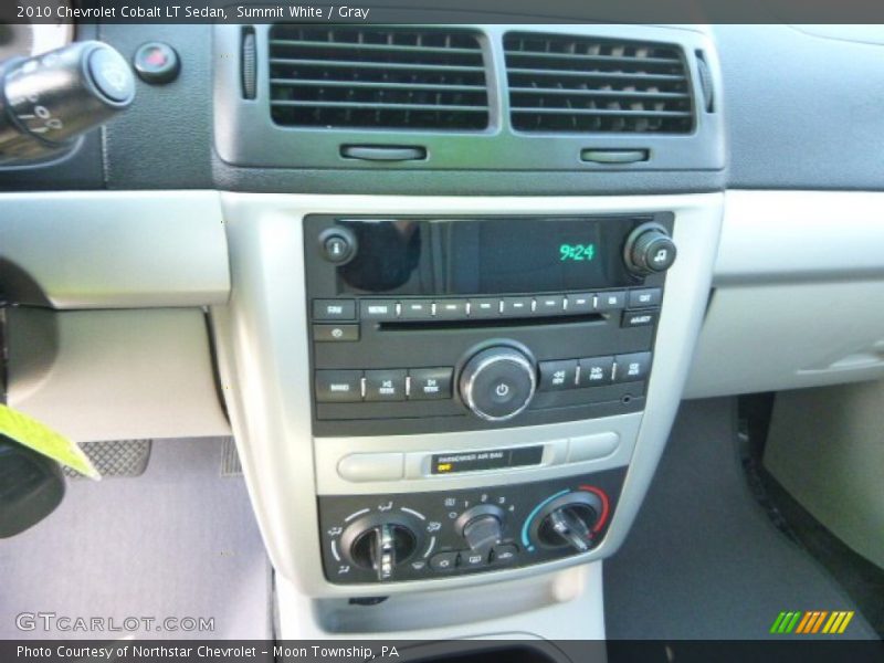 Summit White / Gray 2010 Chevrolet Cobalt LT Sedan