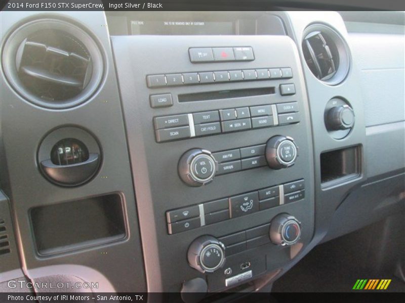 Ingot Silver / Black 2014 Ford F150 STX SuperCrew
