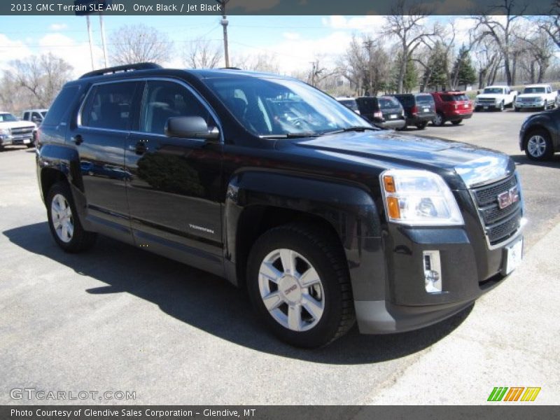 Onyx Black / Jet Black 2013 GMC Terrain SLE AWD